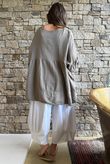 Suri Cushion Cotton Artist Smock Earth 